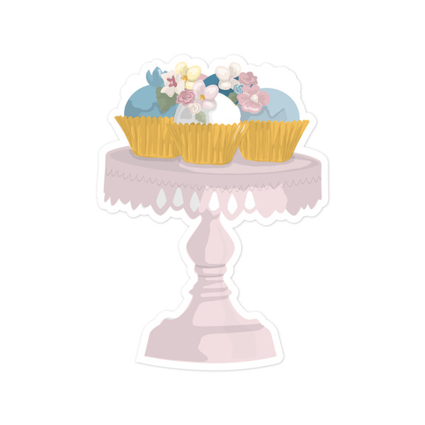 Cupcake Platter Print & Cut File