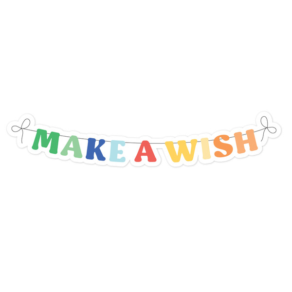 Make A Wish Banner Print & Cut File