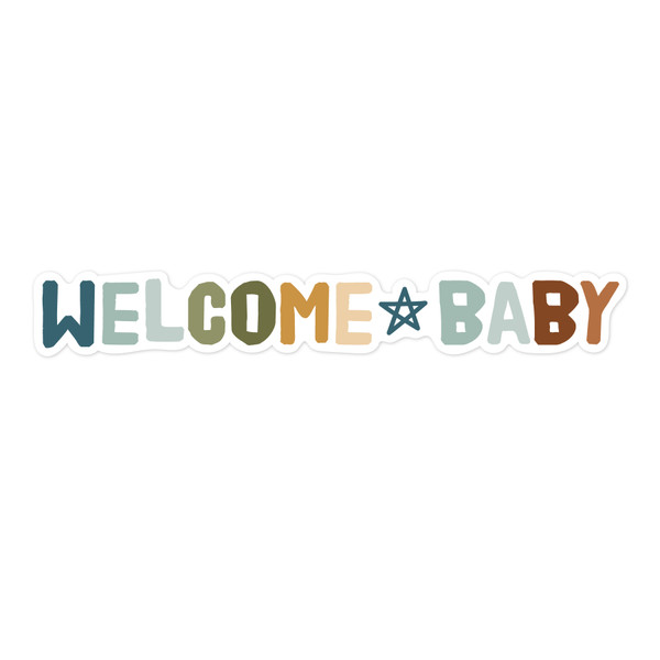 Welcome Baby Print & Cut File