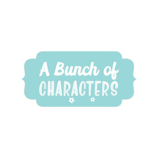 A Bunch of Characters Print & Cut File