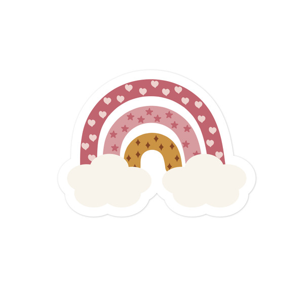 Patterned Rainbow Print & Cut File