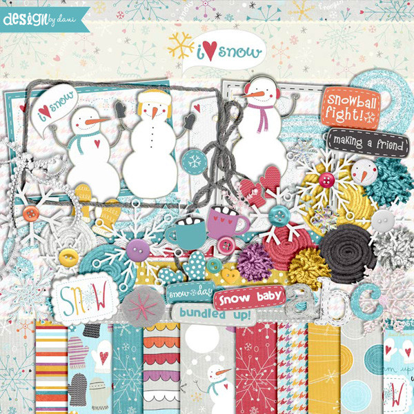 I Love Snow Complete Kit