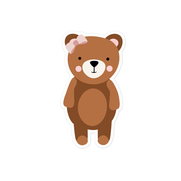 Stuffed Bear Print & Cut File