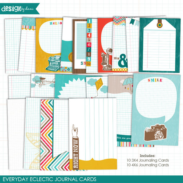 Everyday Eclectic Journaling Cards
