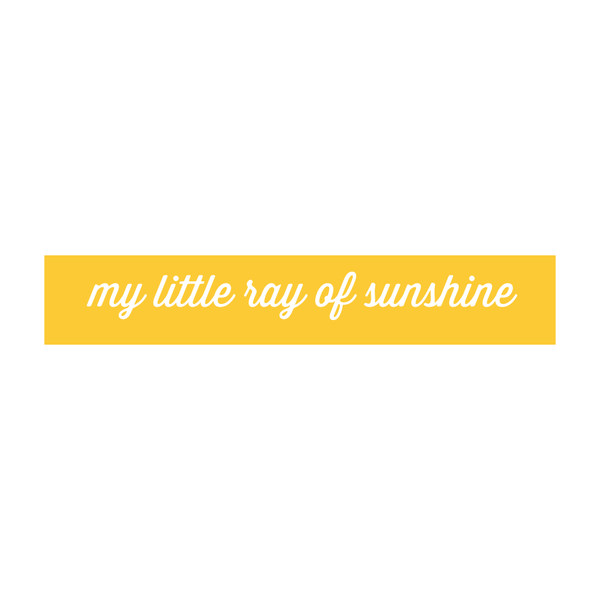 Little Ray of Sunshine 2 SVG Cut File