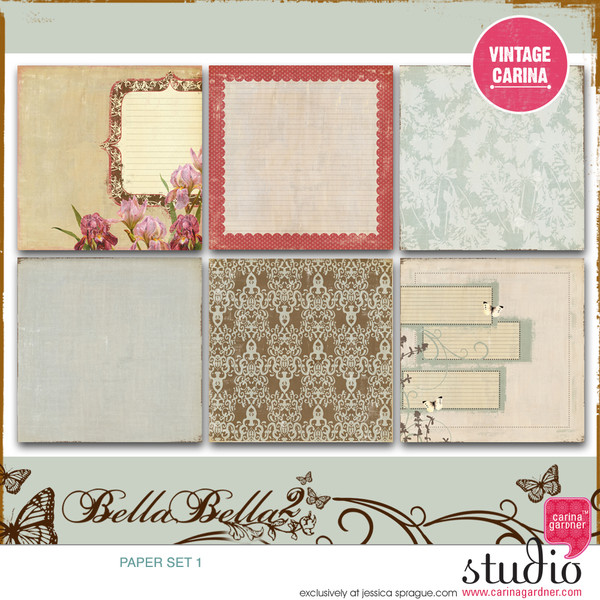 BELLA BELLA 2 Paper Set 1