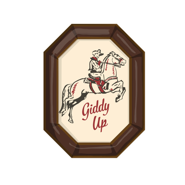 Giddy Up Frame Print & Cut File