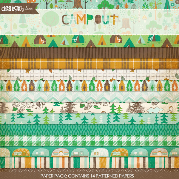Campout Paper Pack