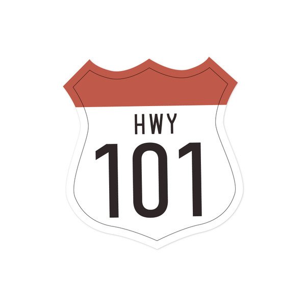 HWY 101 Print and Cut File