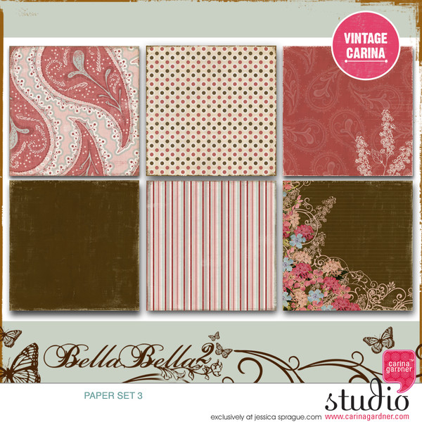 BELLA BELLA 2 Paper Set 3