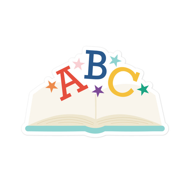 ABC Book SVG Print and Cut File