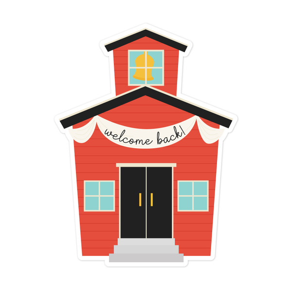 Welcome Back School House SVG Print and Cut File