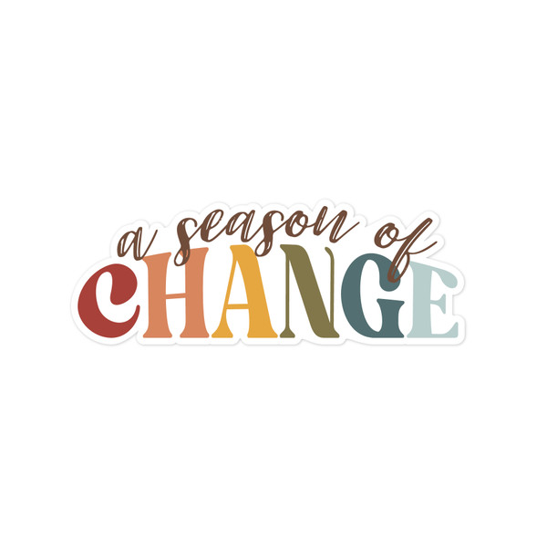 Season of Change Print and Cut File