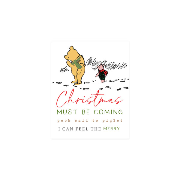 Christmas Is Coming Print and Cut File
