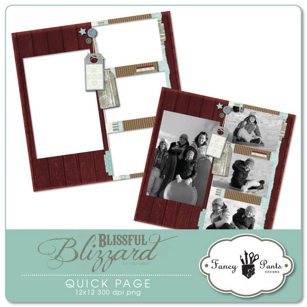 Blissful Blizzard Quick Page 2