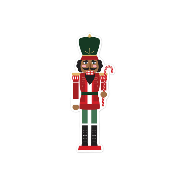 Candy Cane Nutcracker Print and Cut File