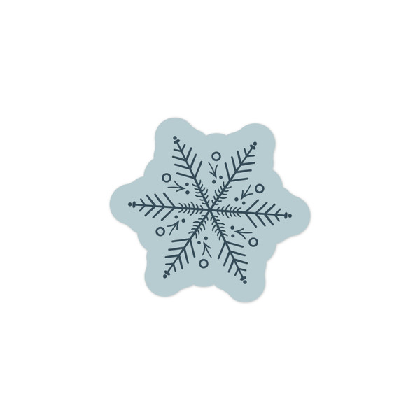 Snowflake Print and Cut File