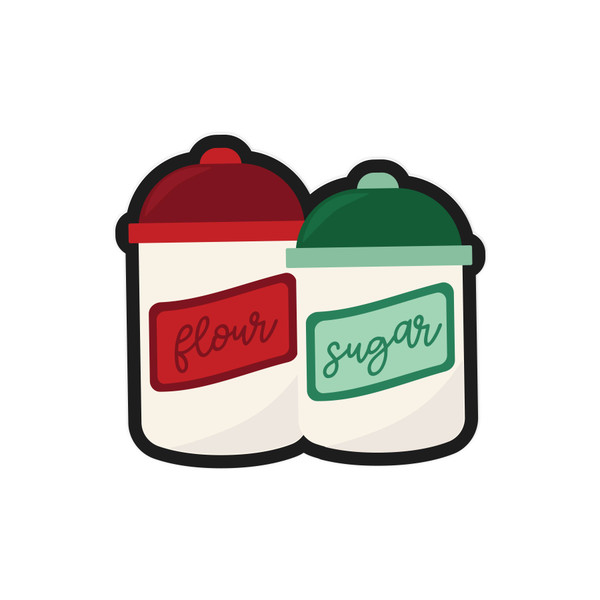 Flour and Sugar Print and Cut File