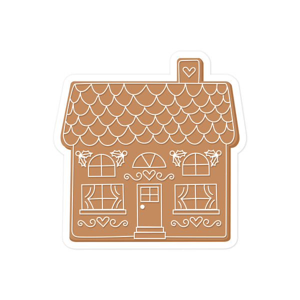 Gingerbread Home Print and Cut File