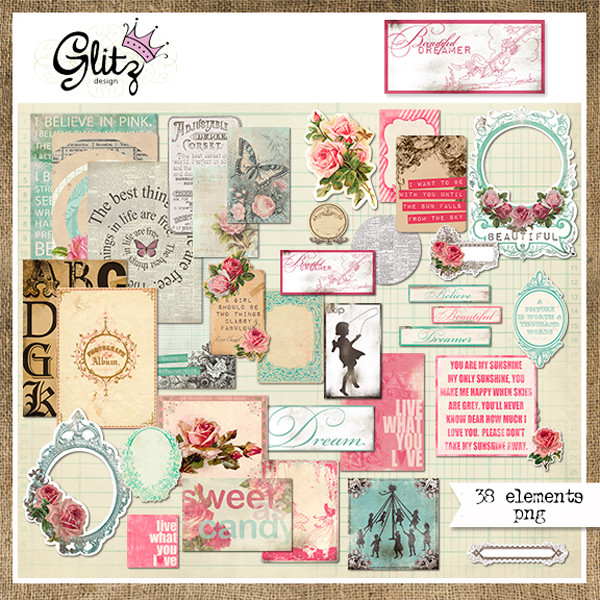 Beautiful Dreamer Element Pack 1