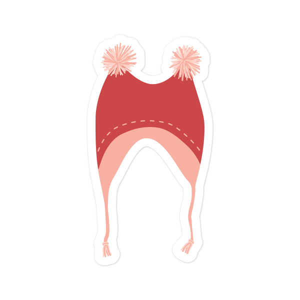 Pom Pom Hat Print and Cut File