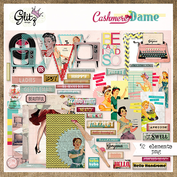 Cashmere Dame Element Pack #1