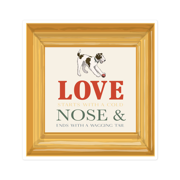 Cold Nose & Wagging Tail Print and Cut File