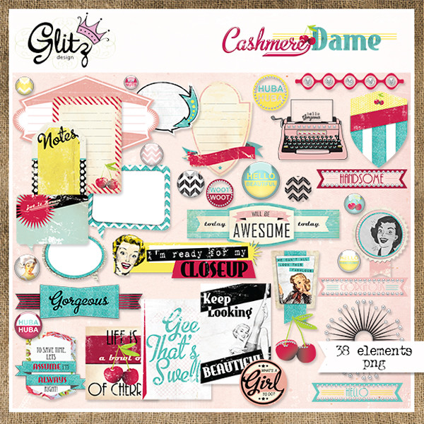 Cashmere Dame Element Pack #2