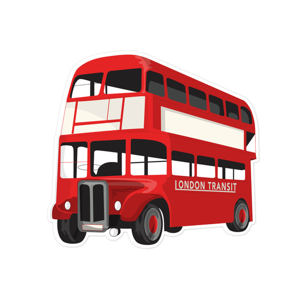 Double Decker Bus Print and Cut File