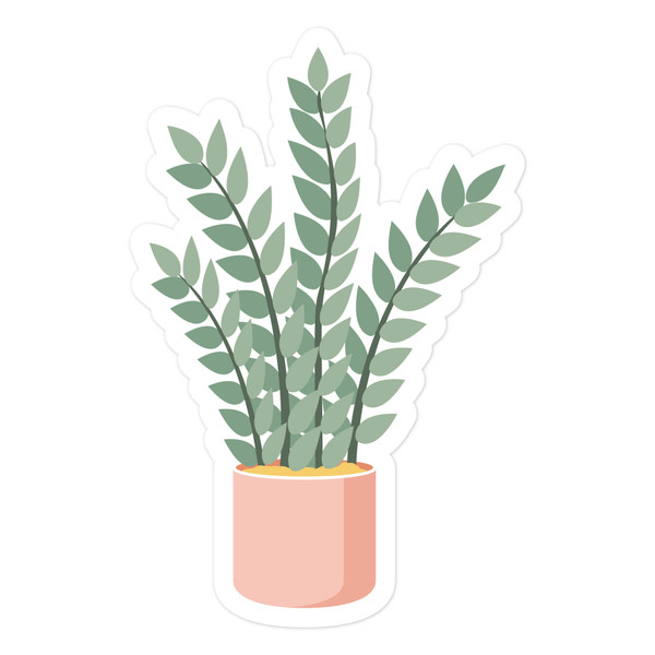 Leafy Plant Print and Cut File