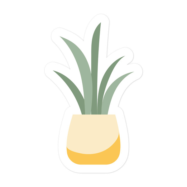 Snake Plant Print and Cut File