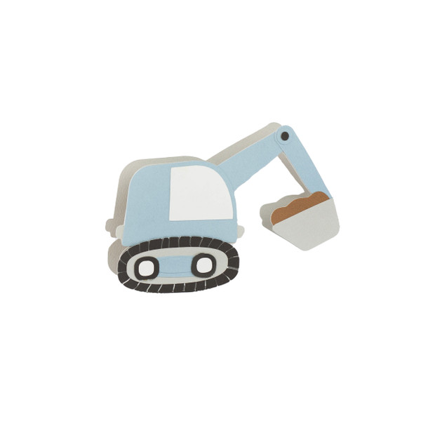Excavator Pop Up 3D Cut File