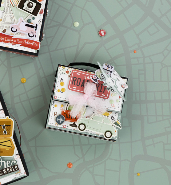 Suitcase Album #2 3D SVG Cut File