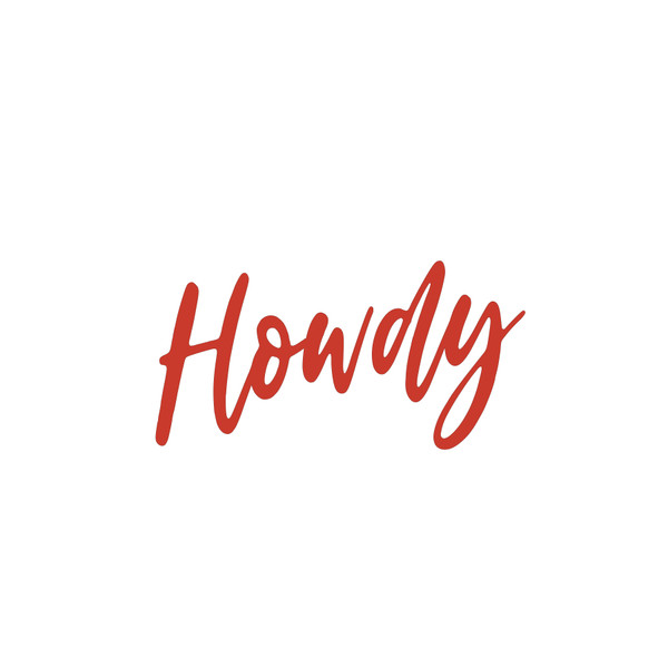 Howdy SVG File