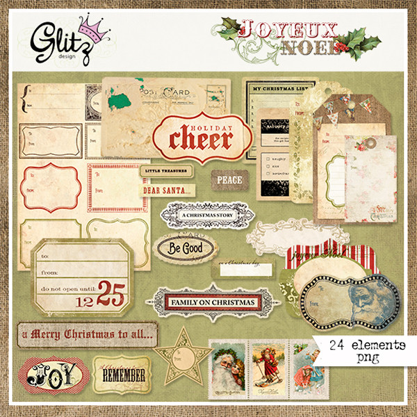 Joyeux Noel Element Pack #1