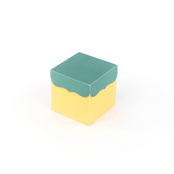 Bracket Edge Lid Box 3D SVG Cut File