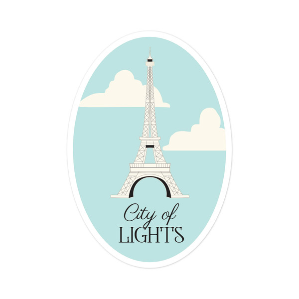City of Lights Print and Cut File