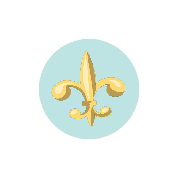 Fluer de Lis Print and Cut File