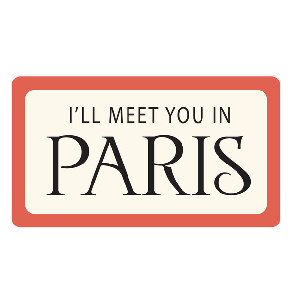 Meet You In Paris Print and Cut File