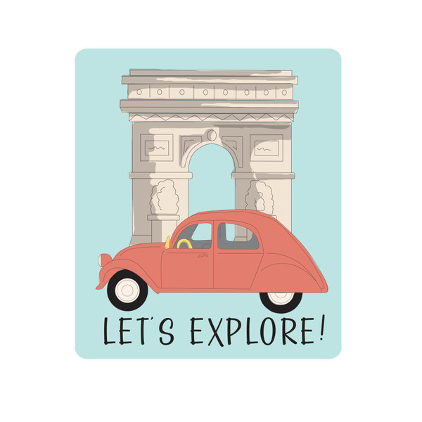 Paris Buggy Print and Cut File