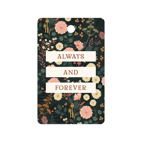 Always and Forever Tag Print and Cut File