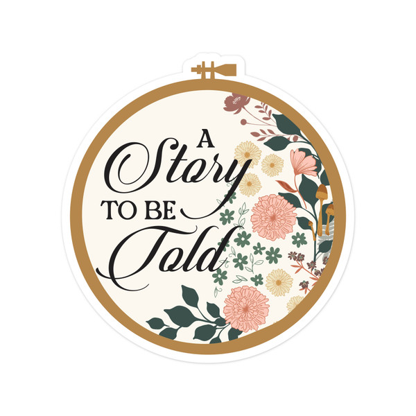 Embroidery Hoop Print and Cut File