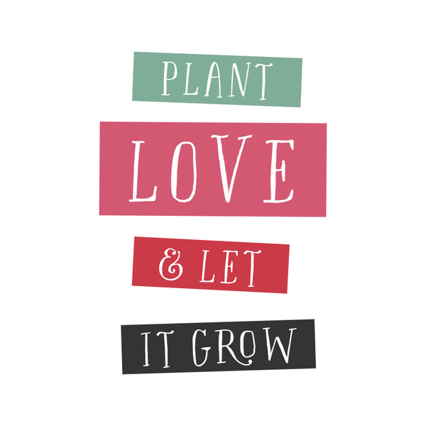 Plant Love Sign SVG File