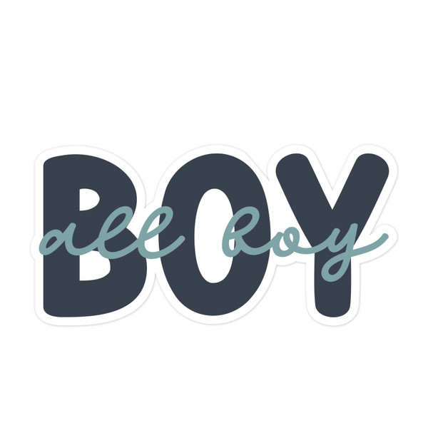 All Boy Print and Cut File