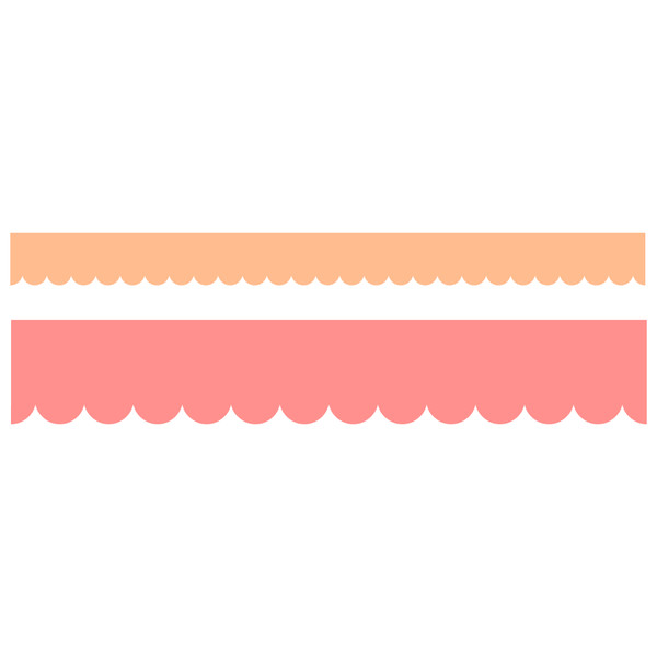 Scallop Trim SVG File