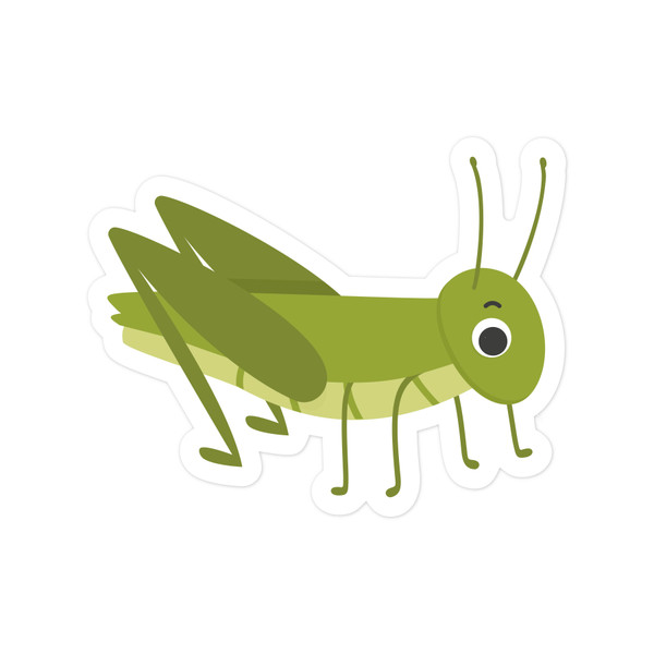 Grasshopper Bug Print and Cut File
