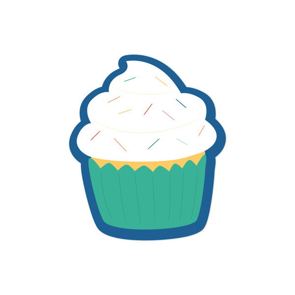 Cupcake Print and Cut File