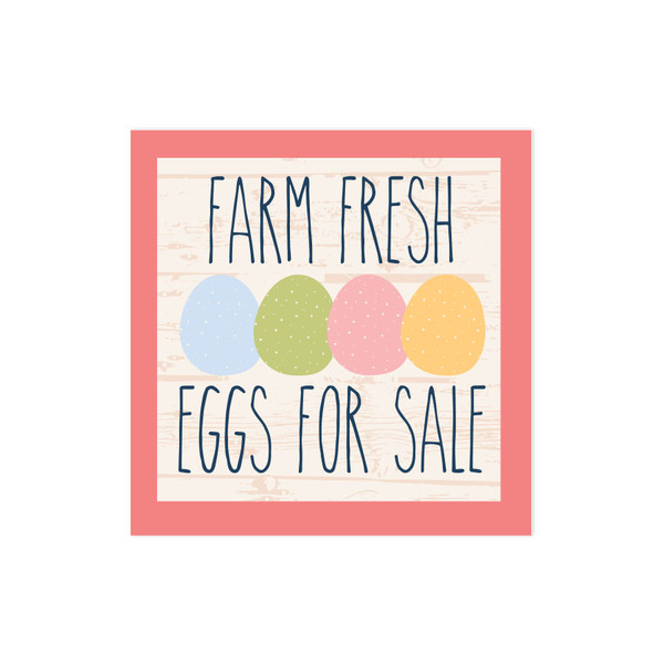 Easter Eggs for Sale Print and Cut File