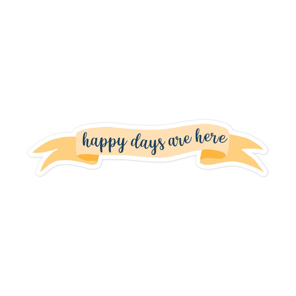 Happy Days SVG File