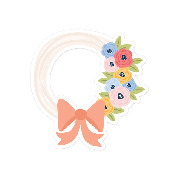 Spring WreathPrint and Cut File